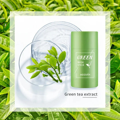 Green Tea Solid Mask for Acne and Blackhead Removal