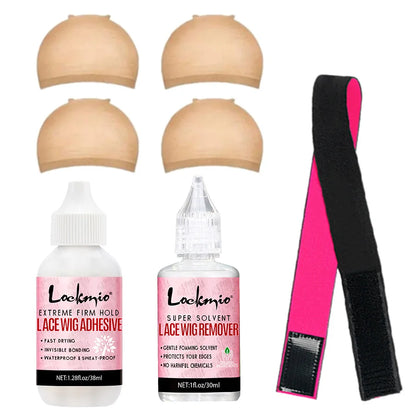Waterproof Wig Glue and Remover Travel Size Set