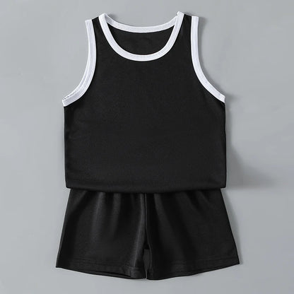 Children's Quick-Drying Sports Suit Casual Mixed Color Set