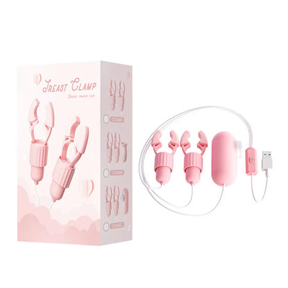 Vibrating Nipple Clamps for Women