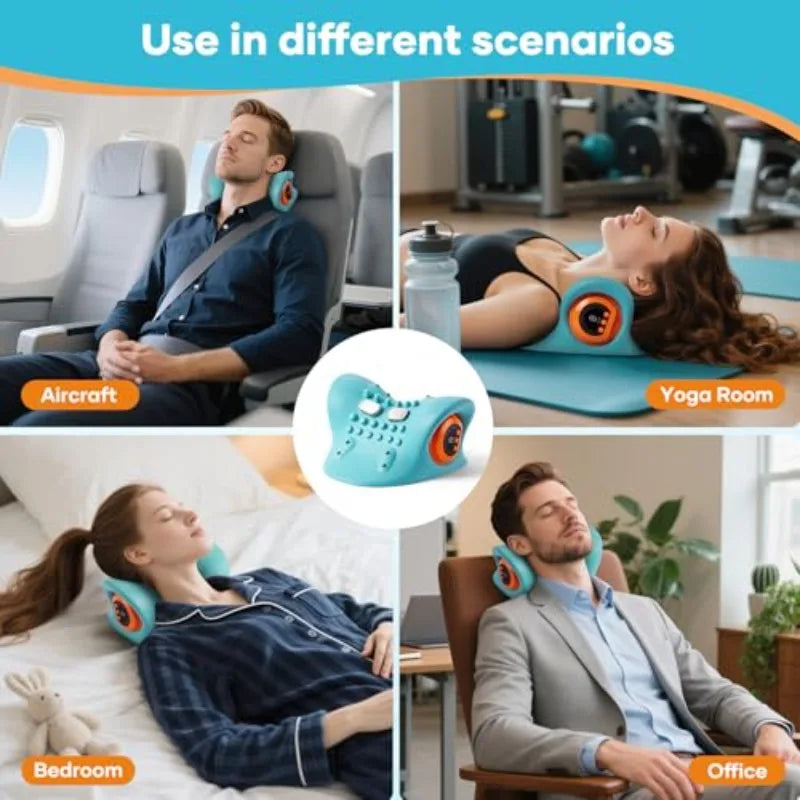 Electric Cervical Traction Massage Pillow