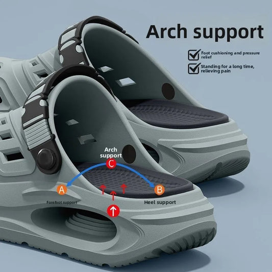 Arch Support Soft Sole Summer Slippers for Men