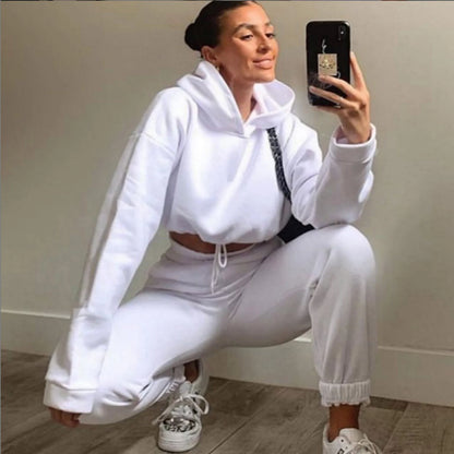 Women's Oversized Hoodie and Sweatpants Tracksuit
