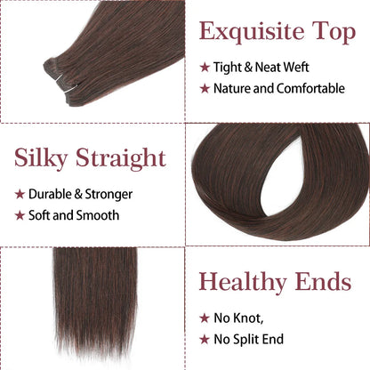 30 Inch Bone Straight Synthetic Hair Bundles Piano Blonde Ombre