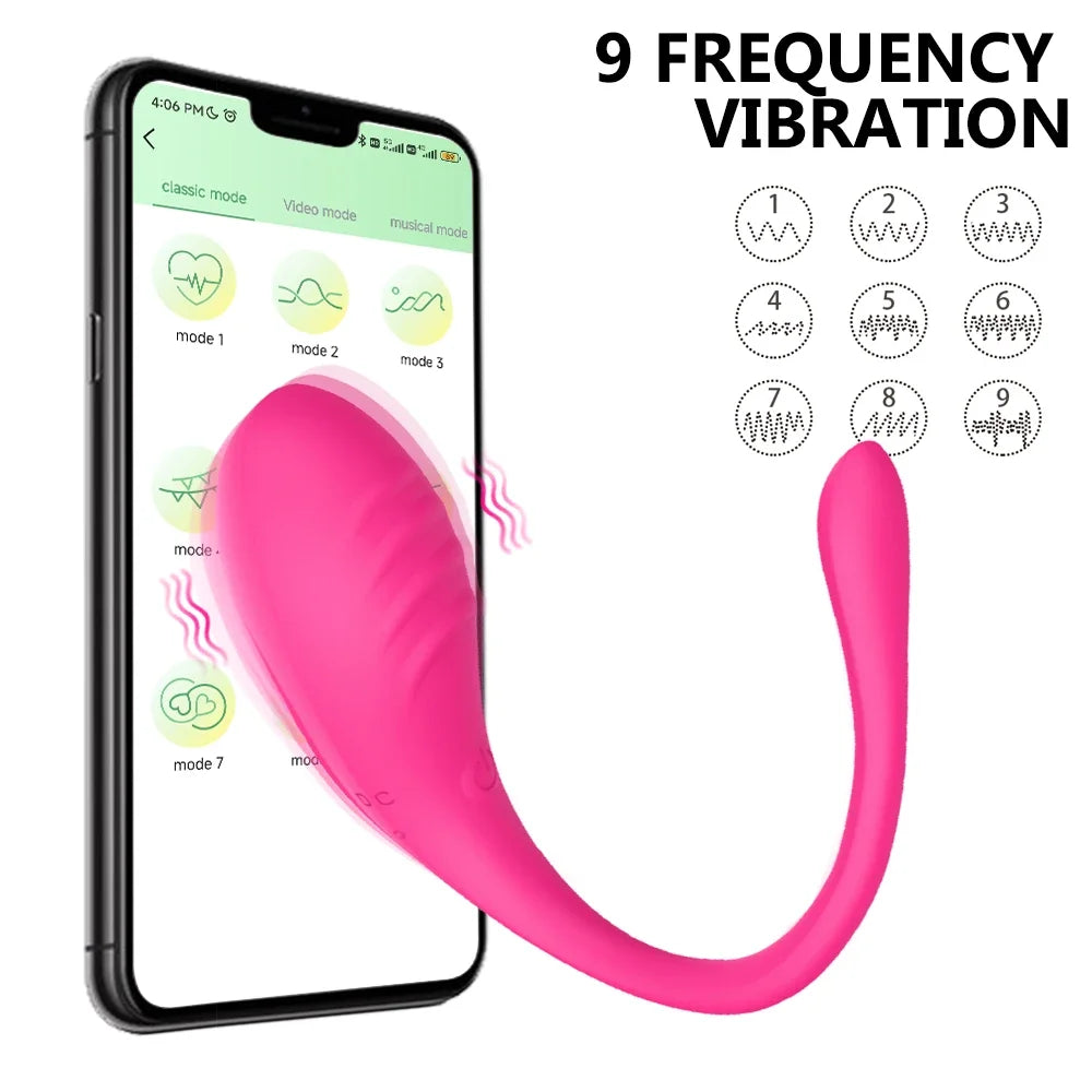 Wireless Remote Control Wearable Vibrator