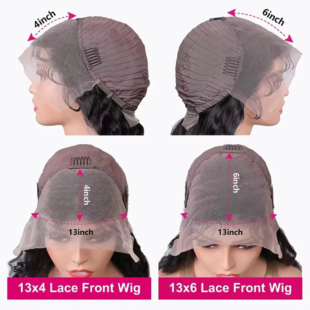 32 Inch Body Wave 1B/27 Highlight Lace Frontal Wig