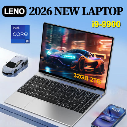 Leno 14.1 Inch Intel Core i9 Gaming Laptop 32GB 2TB