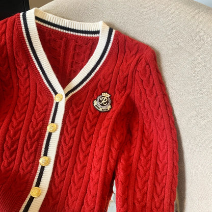Cashmere V Neck Pullover Knitwear Jumper for Women