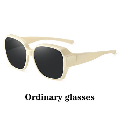 Round Polarized Sunglasses for Prescription Glasses