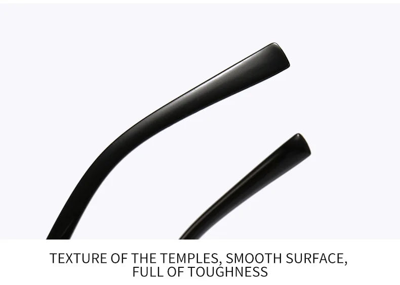 Rimless Square Sunglasses for Women and Men