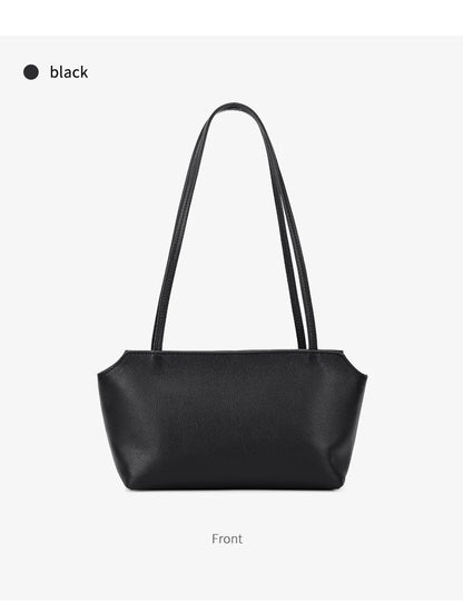 Genuine Cowhide Leather Mini Shoulder Tote Bag