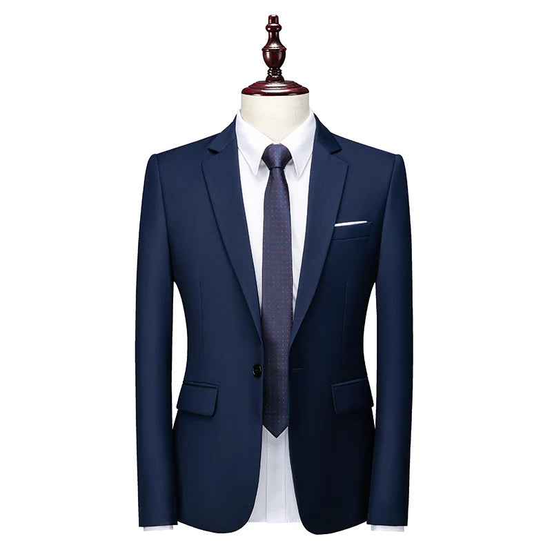 Bright Green Men's Blazer, Polyester Slim Fit Jacket