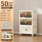 Multi-Layer Plastic Storage Cabinet for Home Use