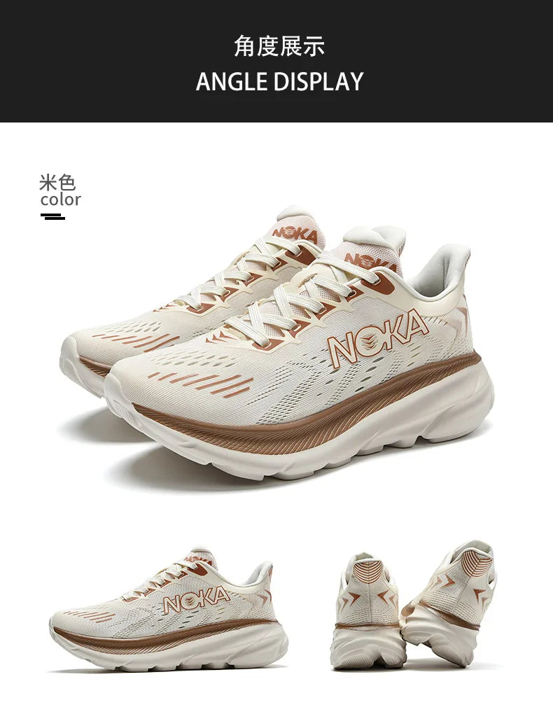 Men's Breathable Mesh Running Shoes for Outdoor Use