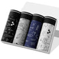 Men's Cotton Boxer Shorts Underwear 4Pcs Set