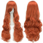 Soowee Curly Long Green Synthetic Hair Wig for Women