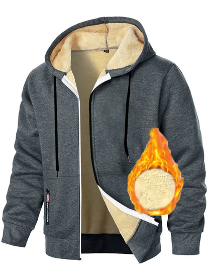 Animal Game Heavyweight Fleece Hooded Jacket