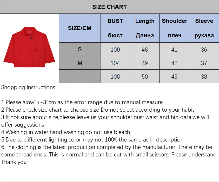 Ladies Short Sleeve Blazer Polyester Stand-up Collar