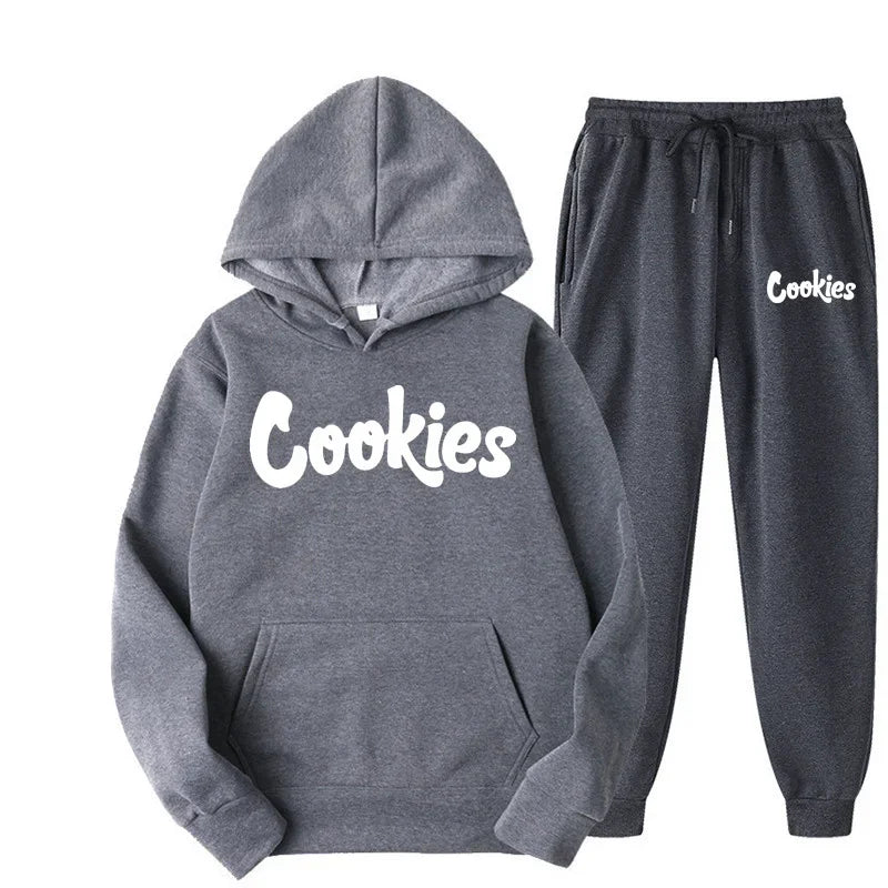 Casual Hoodie Two-Piece Suit for Men and Women