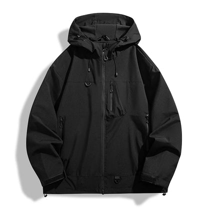 LNGXO Waterproof Windbreaker Jacket for Hiking and Camping