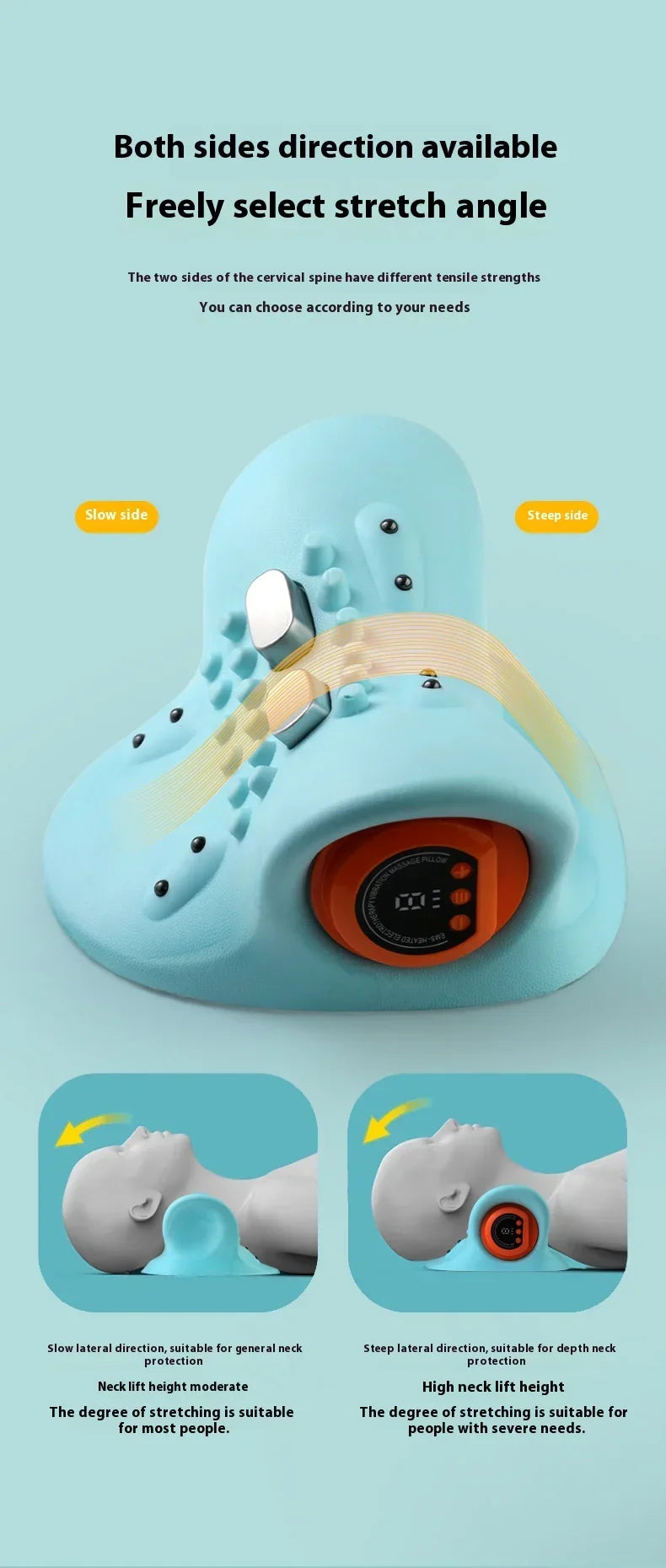 Electric Neck and Shoulder Massage Pillow