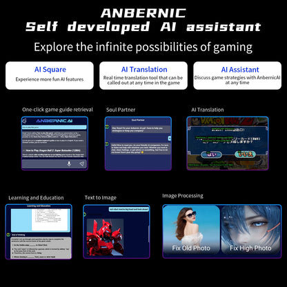 Anbernic RG Slide Handheld Game Console 4.7 Inch