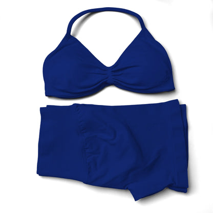 Seamless Strappy Yoga Bra and Scrunch Butt Shorts Set