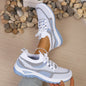 Women's Double-Color Canvas Work Sneakers