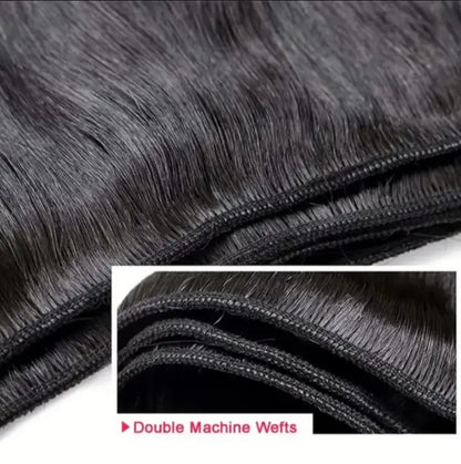 Straight Brazilian Virgin Hair Bundles 40 42 Inch