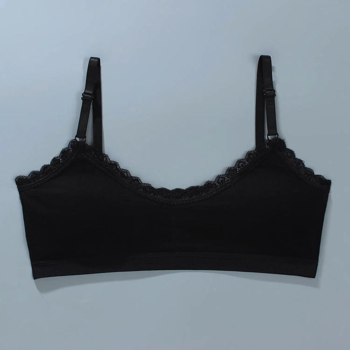 Girls Lace Training Bras Set Cotton Padded Daily Wear