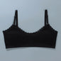 Girls Lace Training Bras Set Cotton Padded Daily Wear