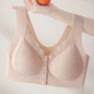 Seamless Lace Front-Button Bra for Women