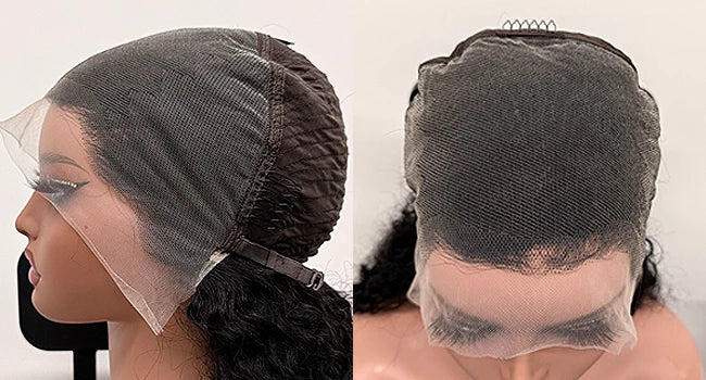 Lemoda 13x6 Deep Wave Full Lace Frontal Wig Human Hair