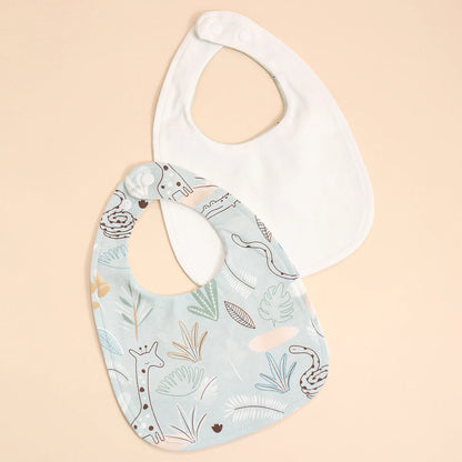 4pcs Cotton Baby Adjustable Bibs Bandana Scarf