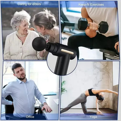 Portable Deep Tissue Massage Gun Adjustable Speed