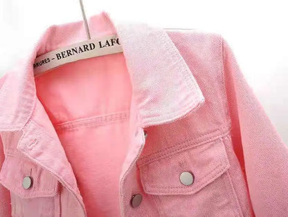 Women Cotton Denim Jacket Casual Spring Autumn Coat