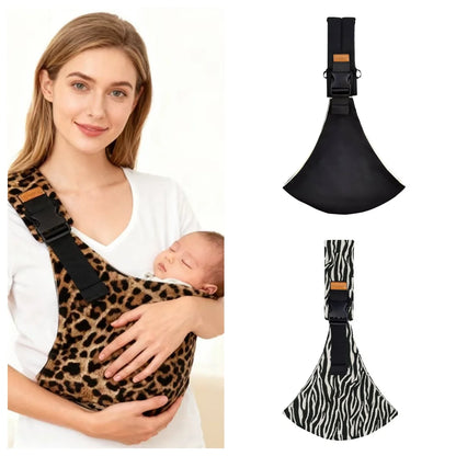 Soft Cotton Baby Carrier Sling with Anti-Slip Design