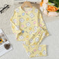 Children's Casual Joker Bear Print Pajama Set