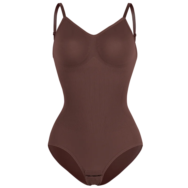 Low Back Bodysuit Shapewear for Women Black