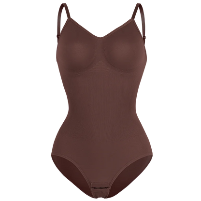 Low Back Bodysuit Shapewear for Women Black
