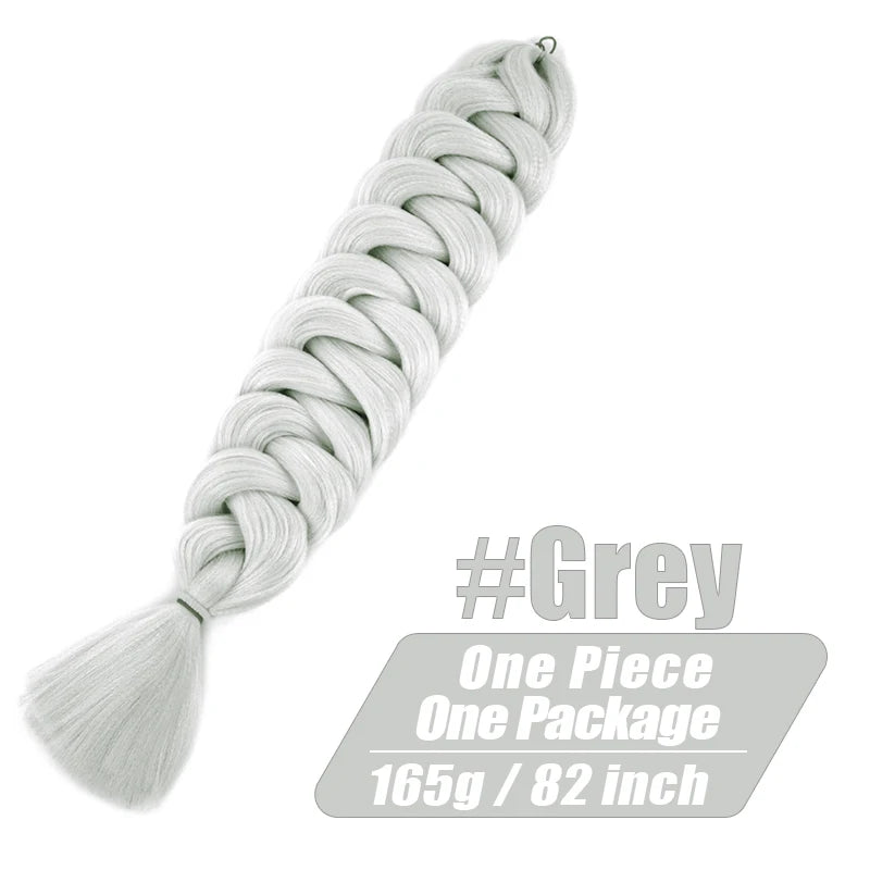 Kanekalon Jumbo Braiding Hair 82 Inch Kinky Straight