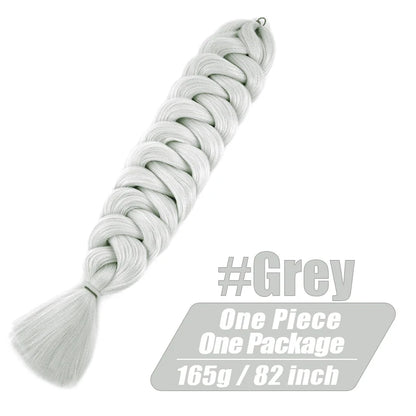 Kanekalon Jumbo Braiding Hair 82 Inch Kinky Straight