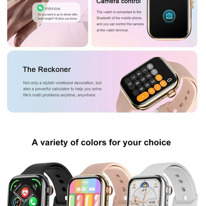 GPS Smart Watch with Heart Rate Monitor and Bluetooth Call