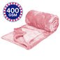Solid Fleece Blanket for Couch and Bed, Super Soft Plush