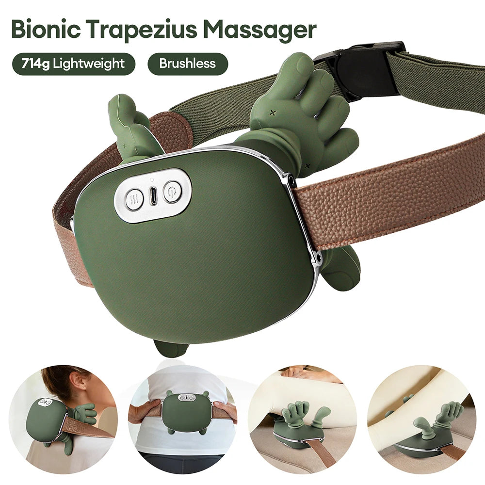 4D Wireless Neck and Shoulder Massager