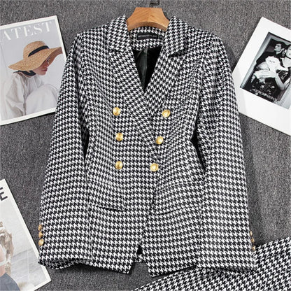 Casual Long Sleeve Women Blazer Office Jacket