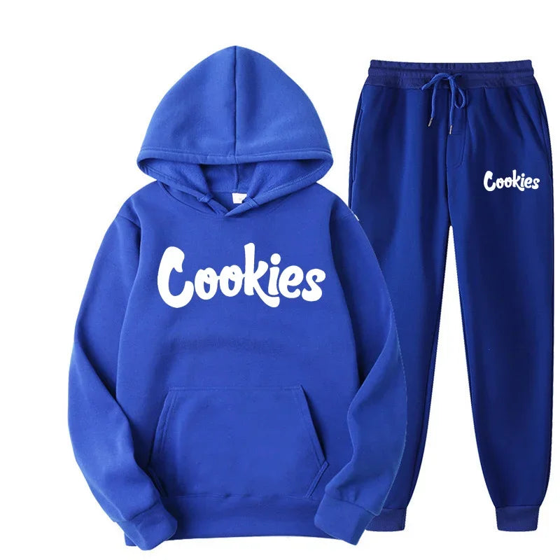 Casual Hoodie Two-Piece Suit for Men and Women
