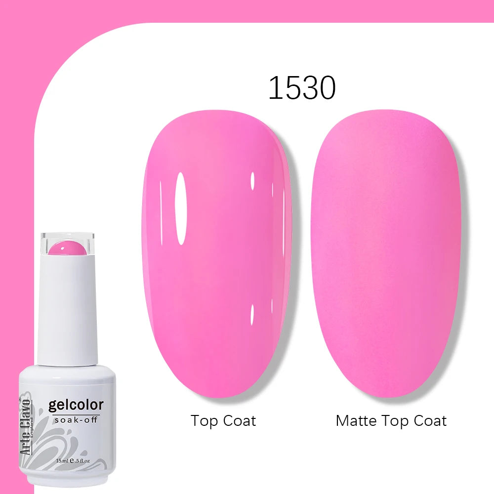 Arte Clavo 15ml UV Gel Nail Polish Summer Colors