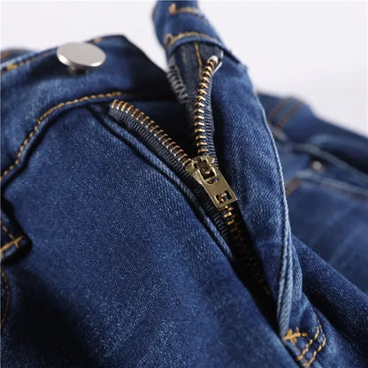 Women's Winter Plush Stretch Skinny Jeans