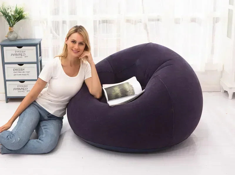 Inflatable PVC Sofa Chair for Indoor and Outdoor Use